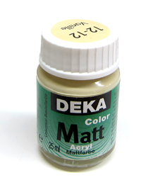 Acrylfarbe Deka Matt 25ml vanille